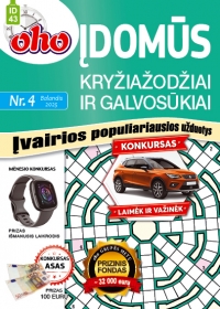 ID 43 oho 10 min. Įdomūs kryžiažodžiai ir galvosūkiai